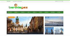 Desktop Screenshot of benimlegez.com